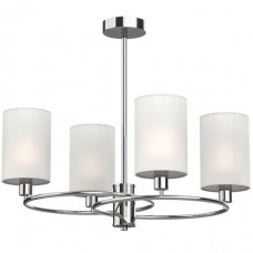 Φωτιστικό Κρεμαστό 4xΕ14 230V σε Χρώμιο 955LUKAS4